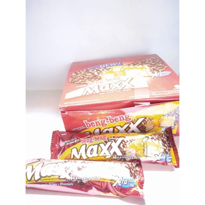 

TERMURAH MAYORA Beng Beng MAX 32 gr snack camilan wafer lapis coklat