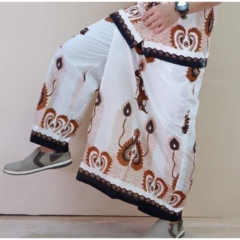 Celana Sarung Batik Wulu Wayang Sragenan