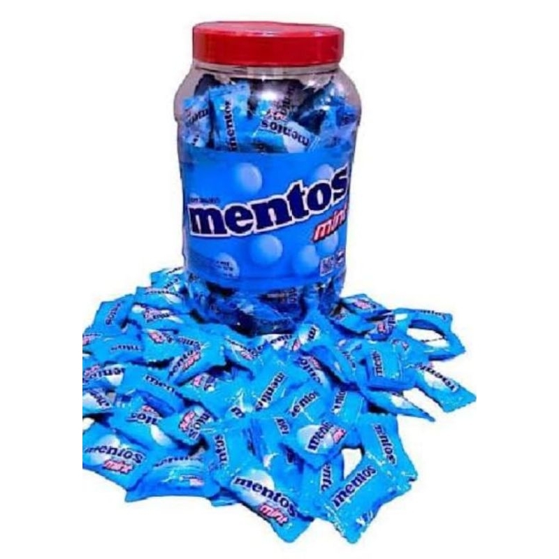 

mentos mint kemasan toples 540g