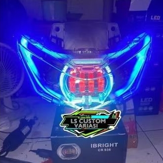 BEAT DELUXE 2020-2024 set Biled Daymaker 4 lensa plus Alis kece cahaya super Terang Terbaik