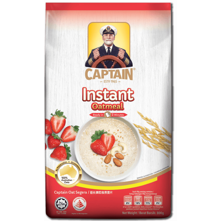 

Captain oats instant merah 200 gram