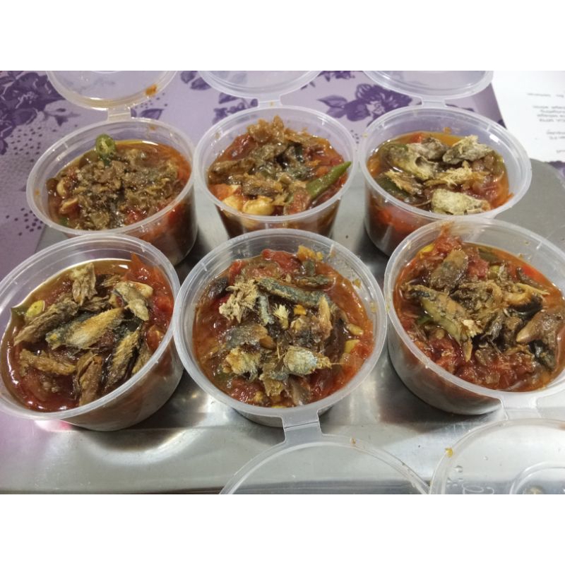

Sambal Klotok/Kelotok isi 4, isi 6 Ready Sambel Kelotok Sambel Klotok