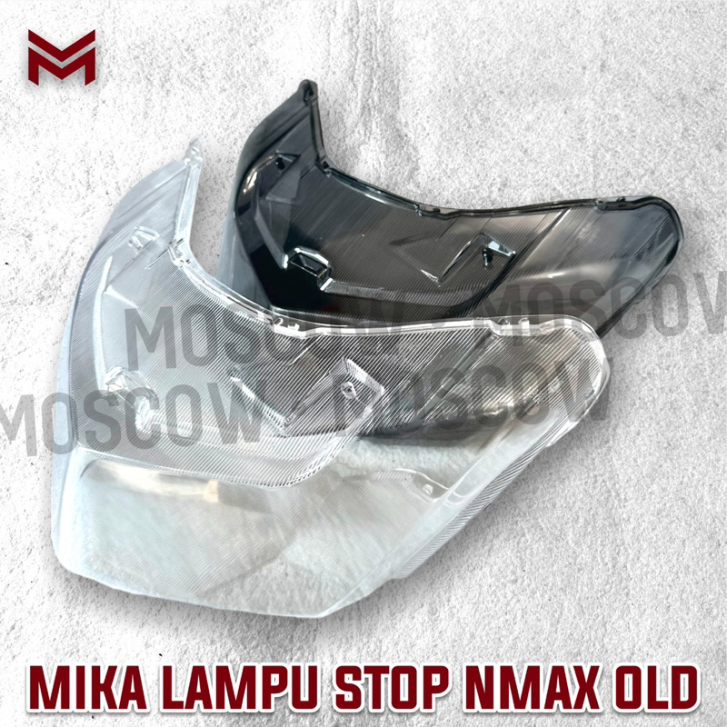 MIKA LAMPU STOP NMAX OLD BENING SMOKE RYBEN 2014 - 2019 KACA PENUTUP STOPLAMP LED REM BELAKANG  YAMA