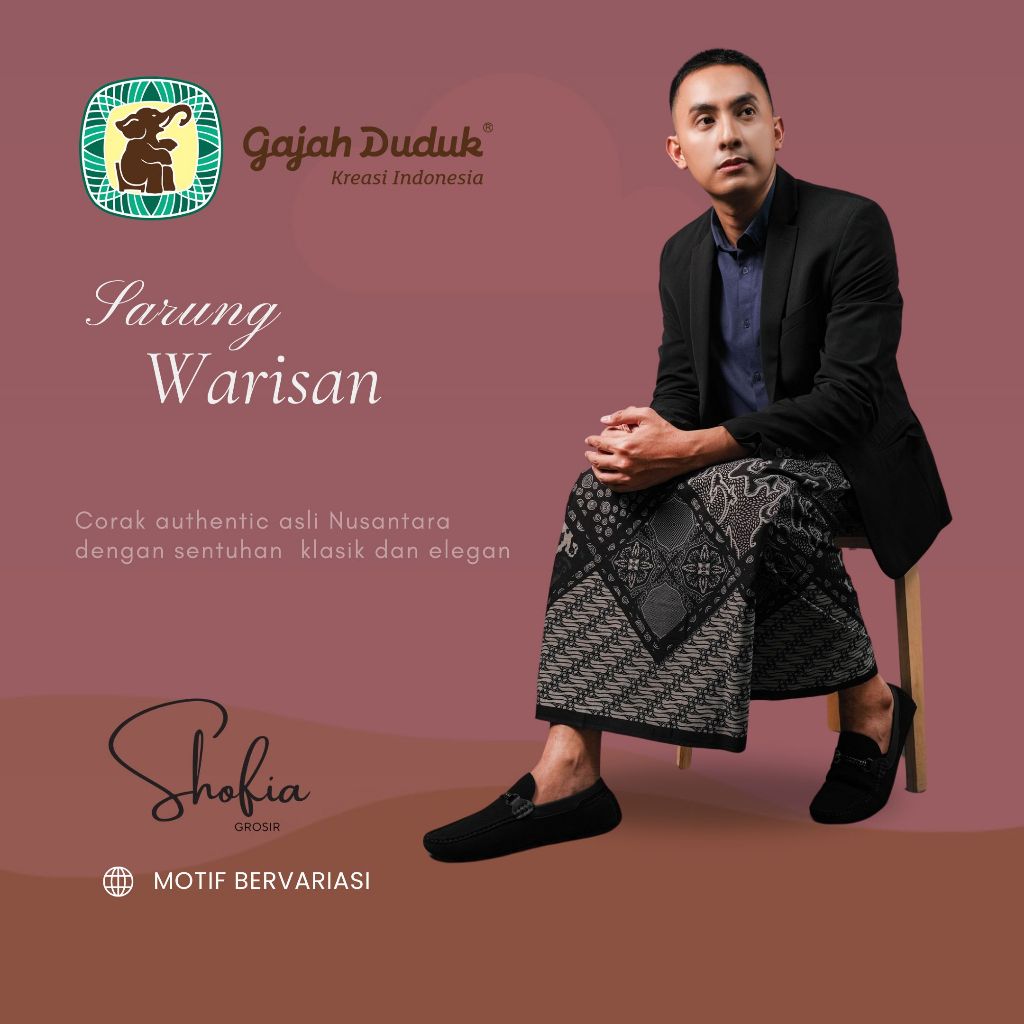 SARUNG GAJAH DUDUK WARISAN