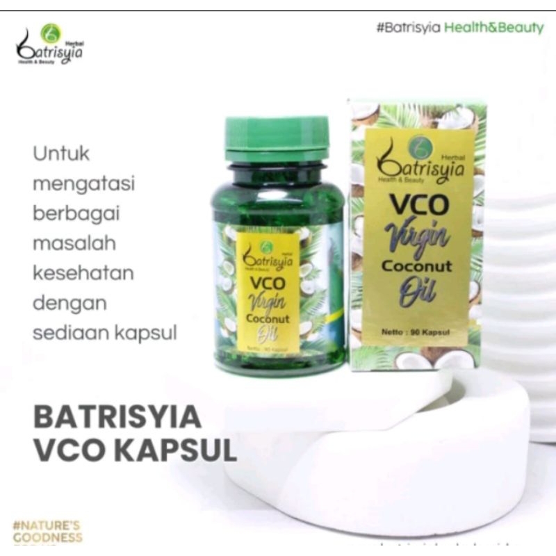 

Promo Batrisyia Herbal VCO Kapsul Virgin Coconut Oil Minyak Kelapa Muda Murni / Batrisyia VCO Kapsul / VCO Kapsul Batrisyia