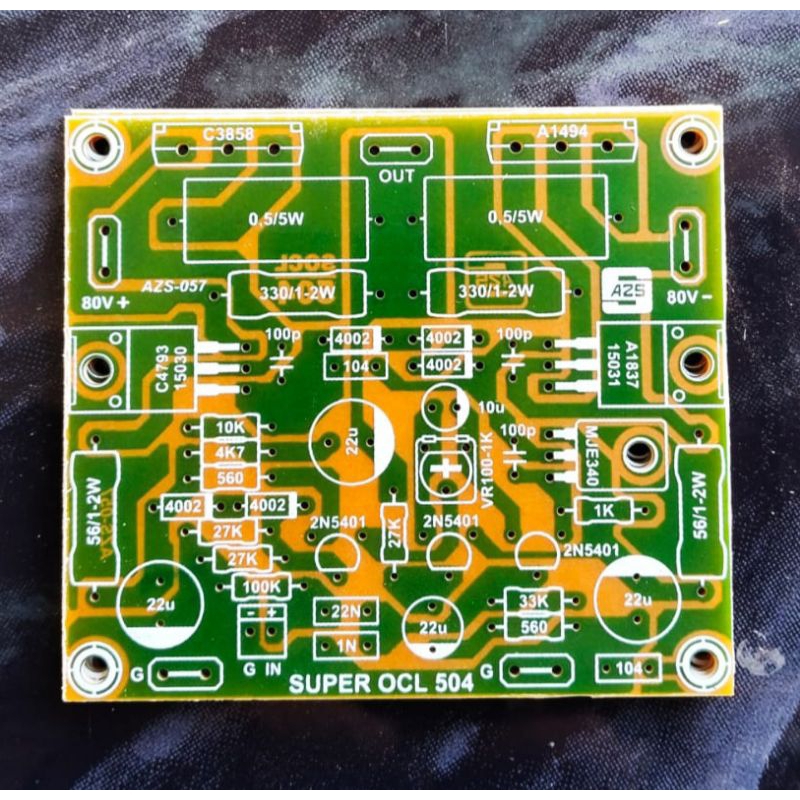 PCB Power Amplifier SOCL 504 XPC.