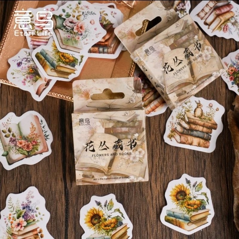 

HI526 Stiker 46pcs Tema Vintage Estetik Untuk Diary Buku Catatan Sejarah DIY