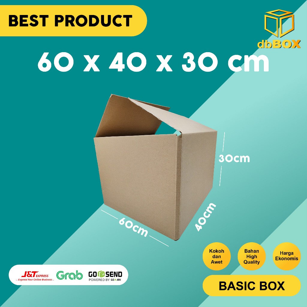 

(10Pcs) BOX KARDUS 60x40x30 cm DUS PACKING