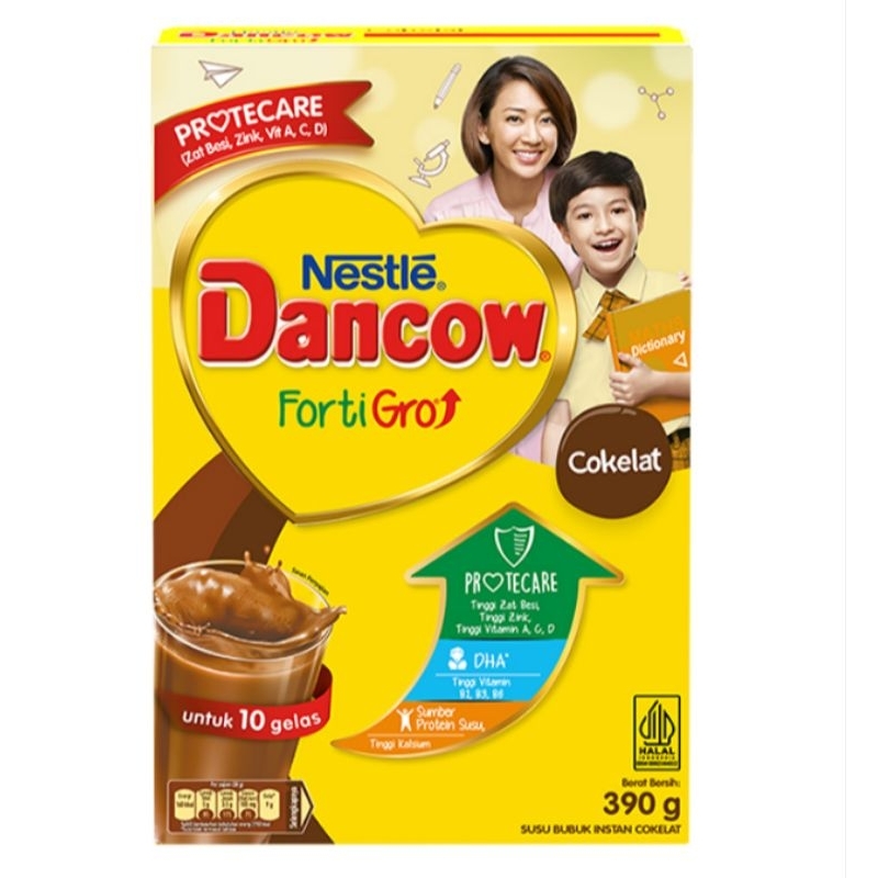 

Nestle Dancow FortiGro Susu Bubuk Instan Cokelat