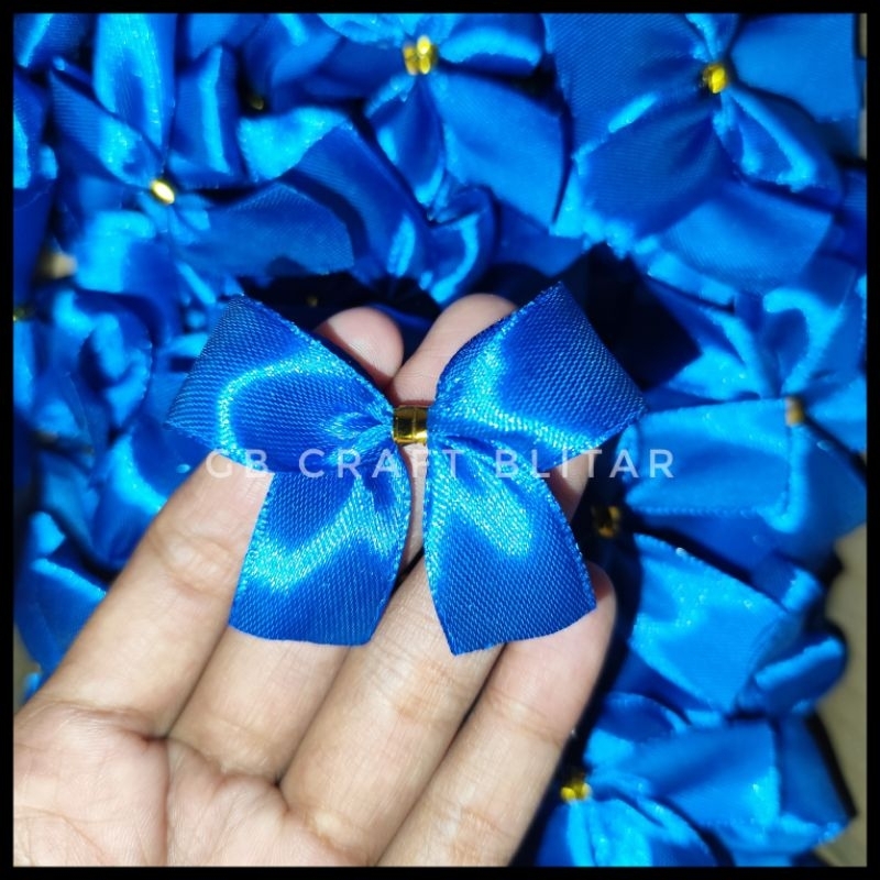 

50pcs Pita Souvenir / Pita satin siap pakai 2cm