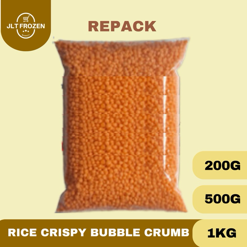 

Rice Crispy / Bubble Crumbs / Tepung Bulat Krispi Crunchy / Bubble Crumbs Nugget - REPACK 200g / 500g / 1kg