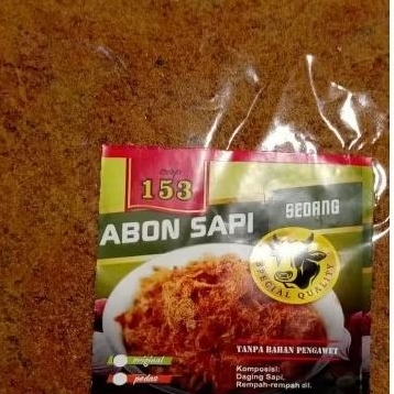 

AGH POJOK ABON SAPI SPESIAL ISI 1KG/ABON DAGING SAPI 153 ISI 1KG