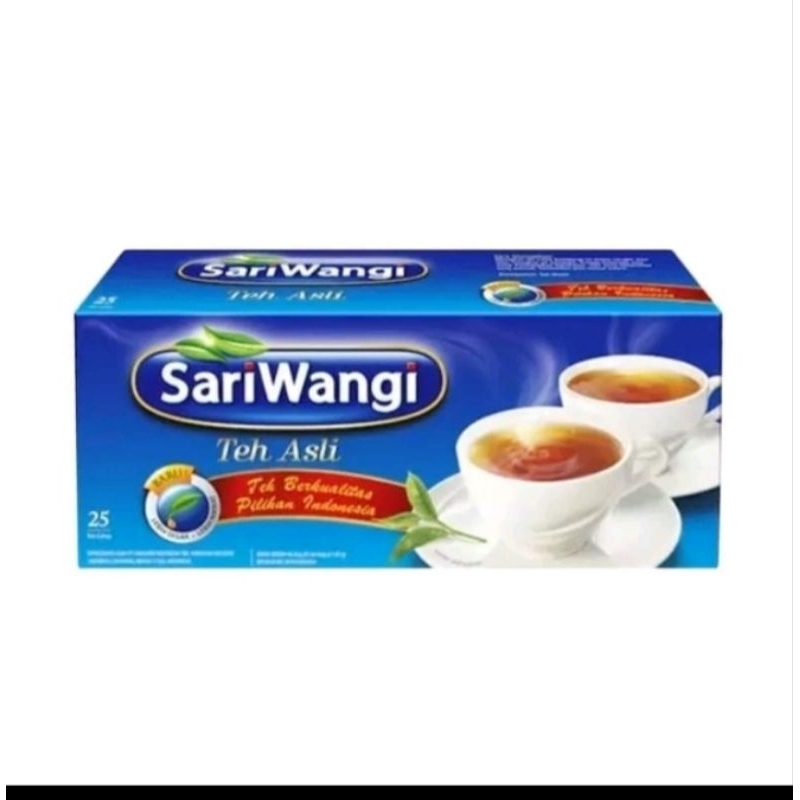 

Sariwangi 25 Saset Teh Celup Asli Wangi murah Sachet Kantong