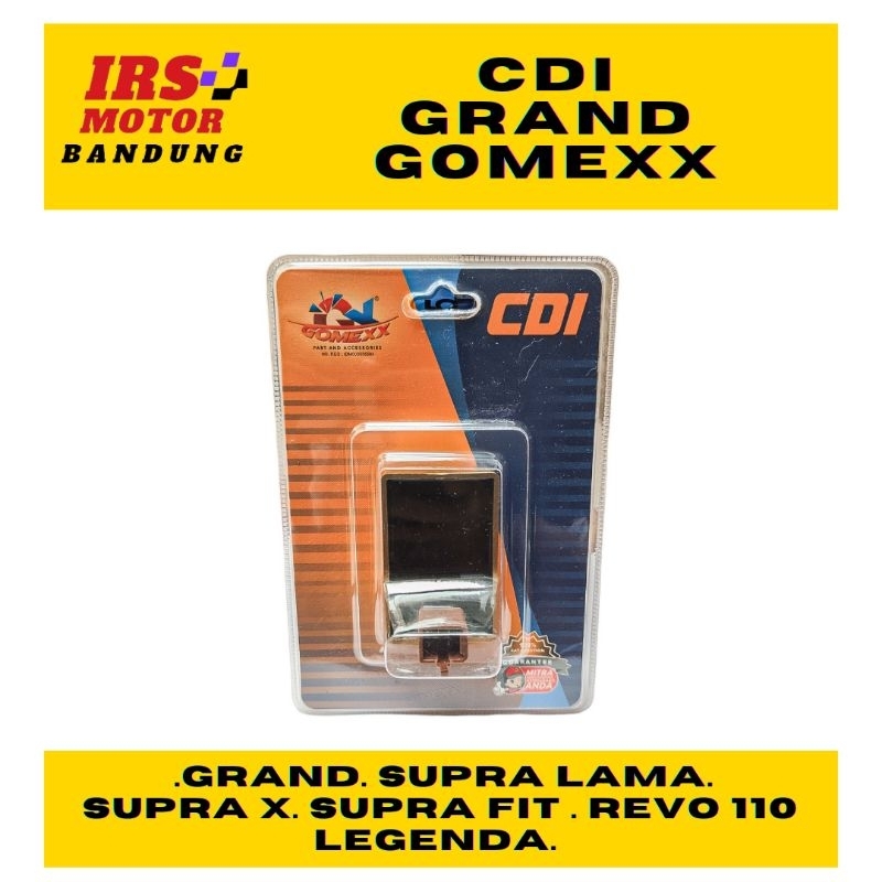 CDI RACING NO LIMIT GRAND SUPRA X LAMA SUPRA FIT NEW REVO LAMA LEGENDA PENGAPIAN BESAR