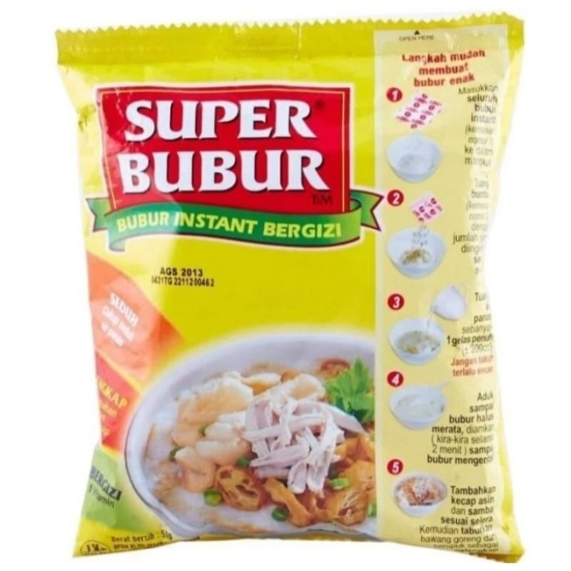 

SUPER BUBUR AYAM INSTAN SCH 53 GR