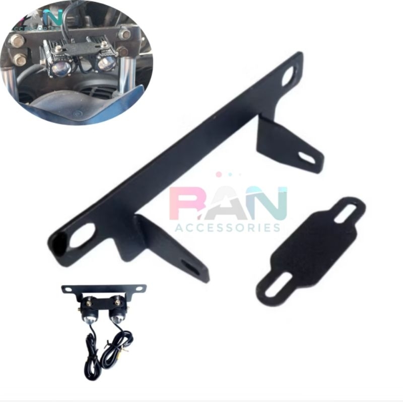 Braket Dudukan Lampu D2Laser NMAX OLD NMAX NEW