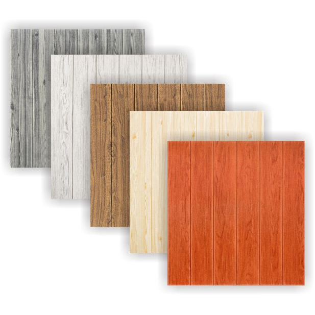 Wallpaper Kayu 3D,Wallpaper Dinding,Wallfoam,Wallpaper 3D Embos,Wallsticker,Dekorasi Dinding,Wallfoa