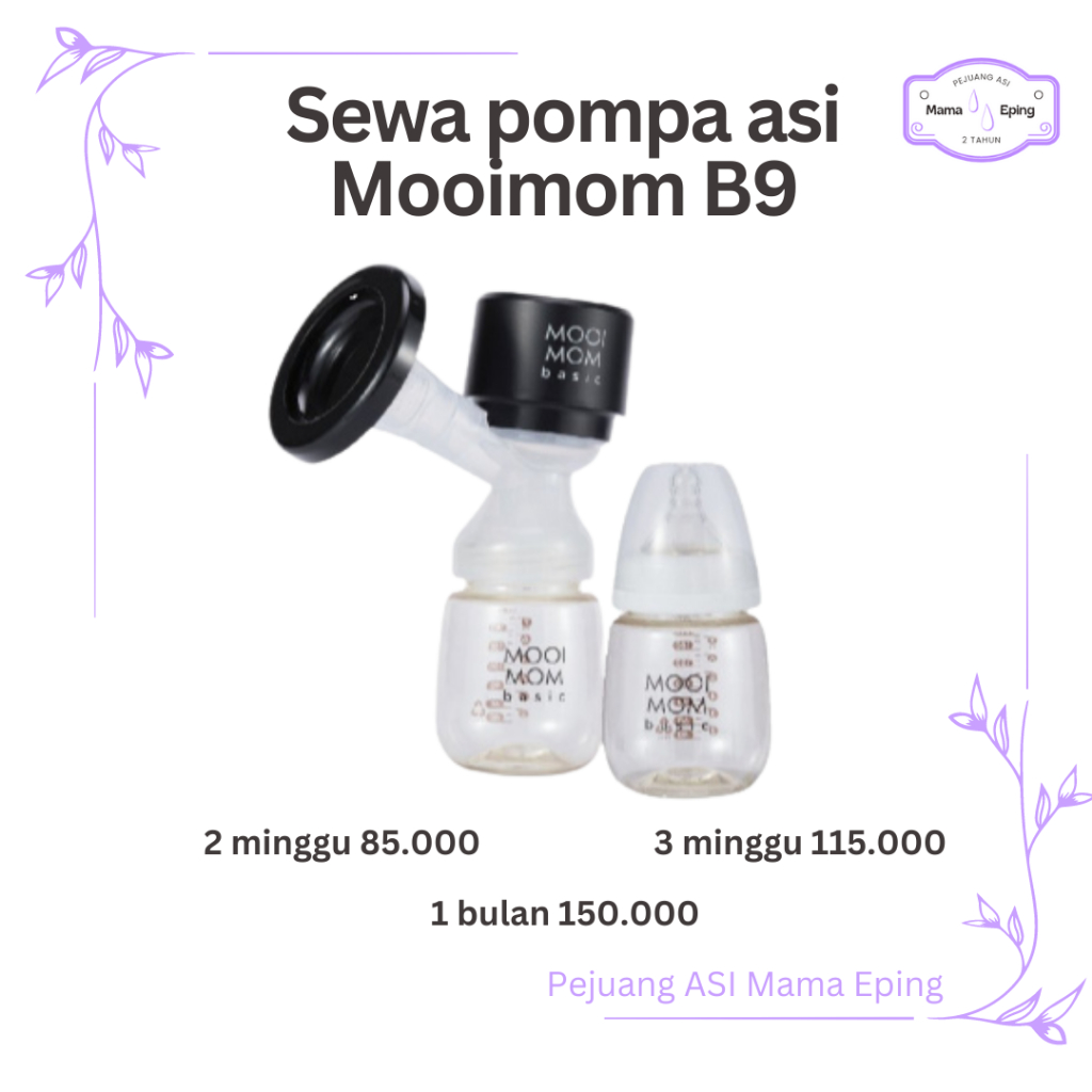 Sewa pompa asi Mooimom B9