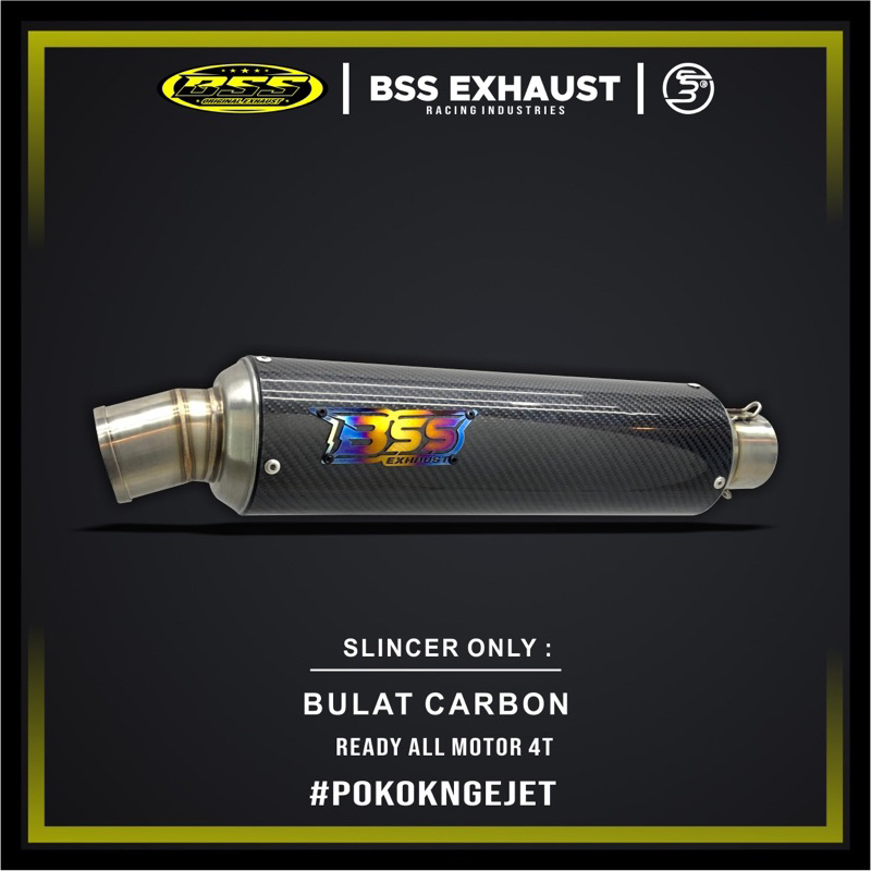 SILINCER BSS EXHAUST BULAT CARBON