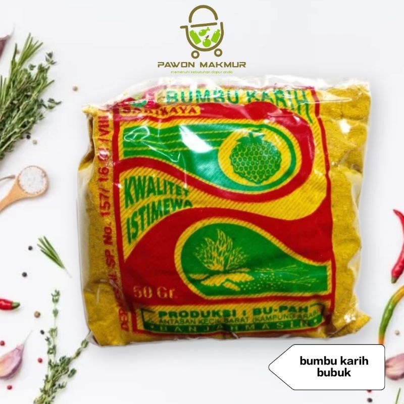 

BUMBU KARIH BUBUK CAP SARIKAYA