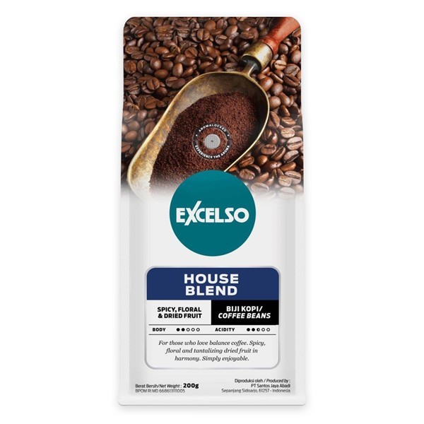 

Excelso Kopi House Blend Bubuk 200 g