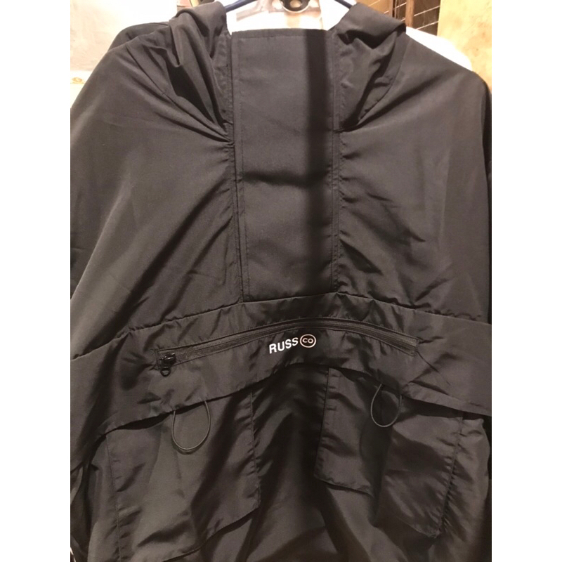 Original Jacket Anorak Russ & Co Black Colour (SECOND)