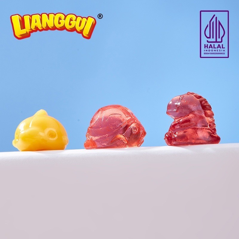 

Permen Kenyal Surprise Gummy Lianggui Pouch