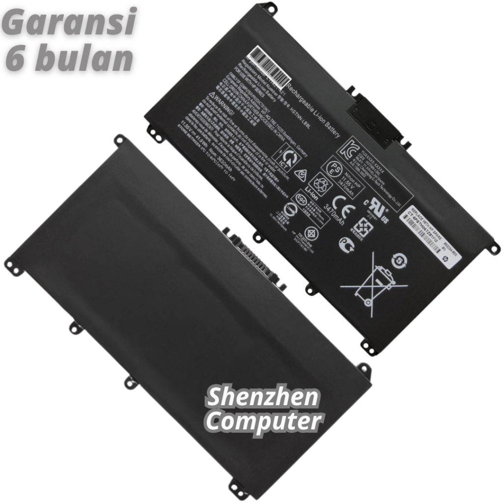 Baterai charger HP 14s-cf2517TU cf2518TU cf2500TX cf2516TU cf2017TU HT03XL battey adaptor laptop