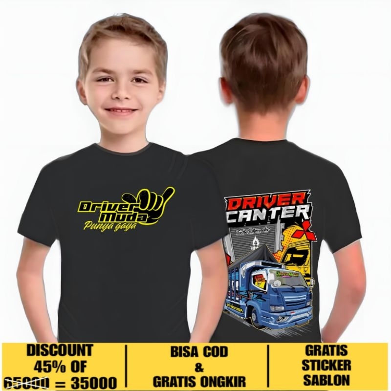 KAOS TRUK OLENG WAHYU ABADI | BAJU ANAK TRUCK OLENG