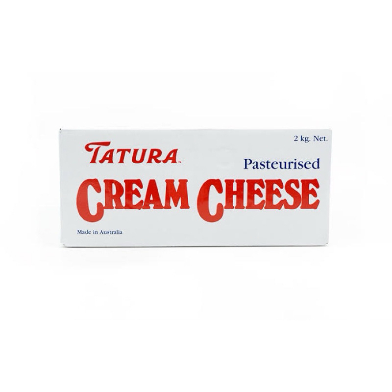 

Tatura Cream Cheese Neufchatel 2kg Krim Keju Pasteurised