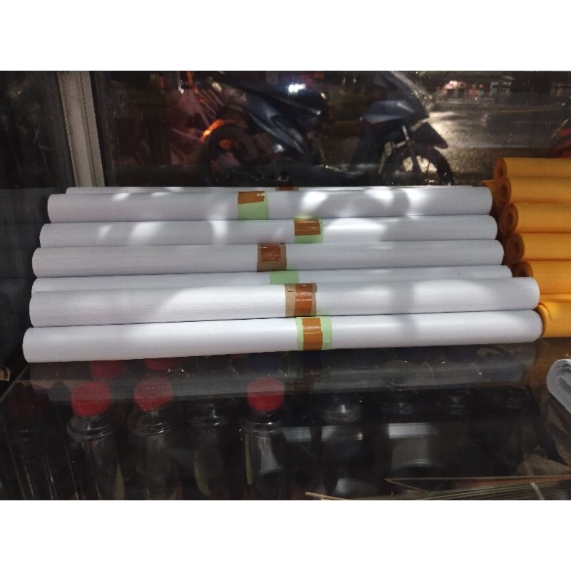 kertas layangan minyak putih, ukuran layangan palembang