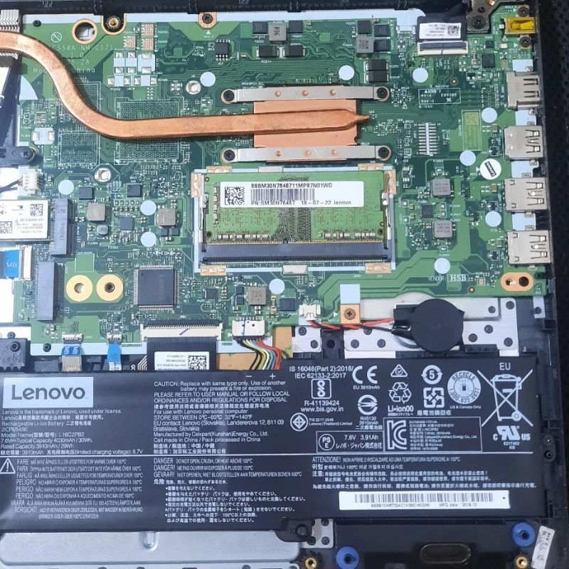 Motherboard Lenovo S145-14AST AMD A9 A6 A4 81ST Normal Tested Seken Original [ Mainboard Mobo Bisa D