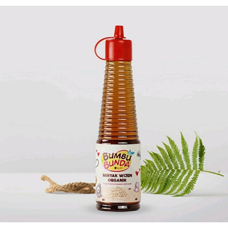 

Bumbu Bunda Elia Minyak Wijen NON MSG / Minyak MPASI / BB Booster MPASI HALAL