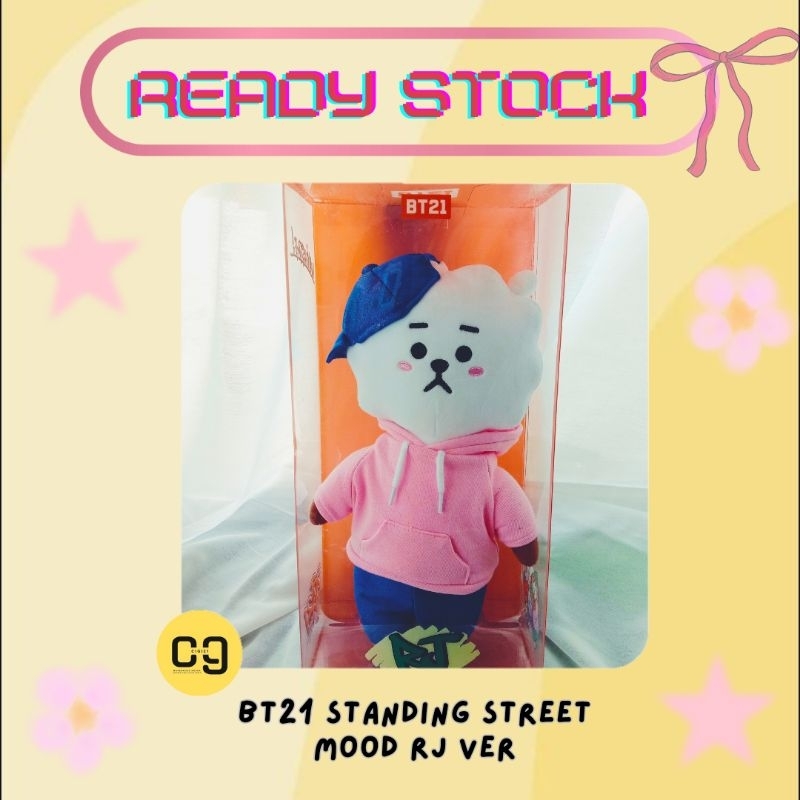 READY STOCK BT21 STANDING STREET MOOD RJ