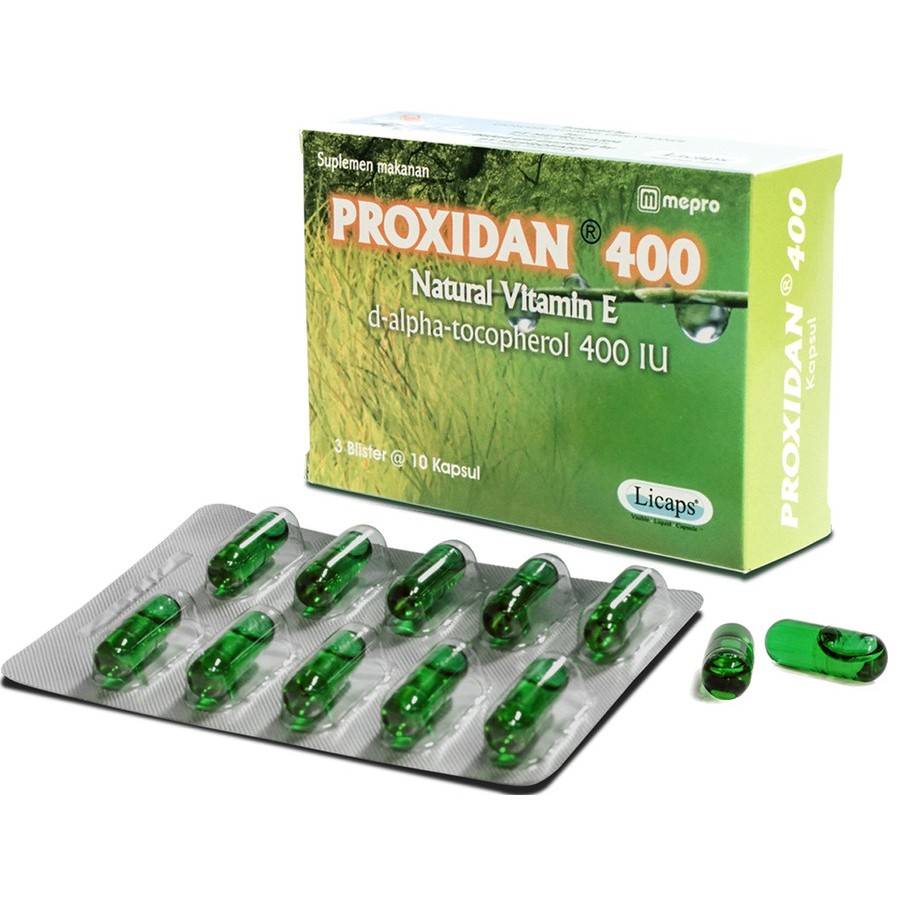 PROXIDAN Natural Vitamin E 400 IU Suplemen Kulit