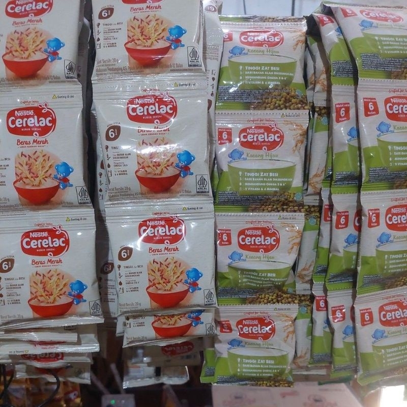 NESTLE CERELAC BUBUR BAYI KEMASAN RENCENG ISI 8 SACHET