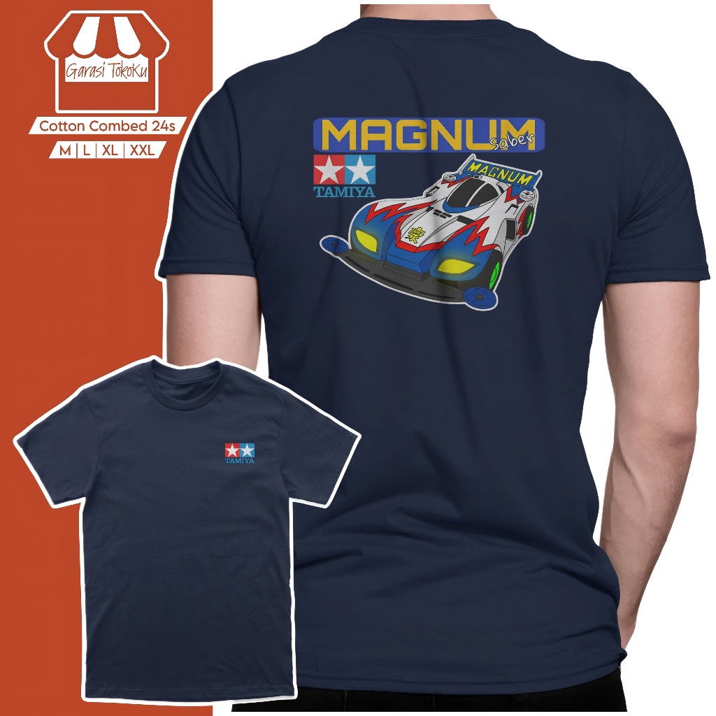 Kaos Tamiya Lets & Go magnum saber go seiba mini4wd