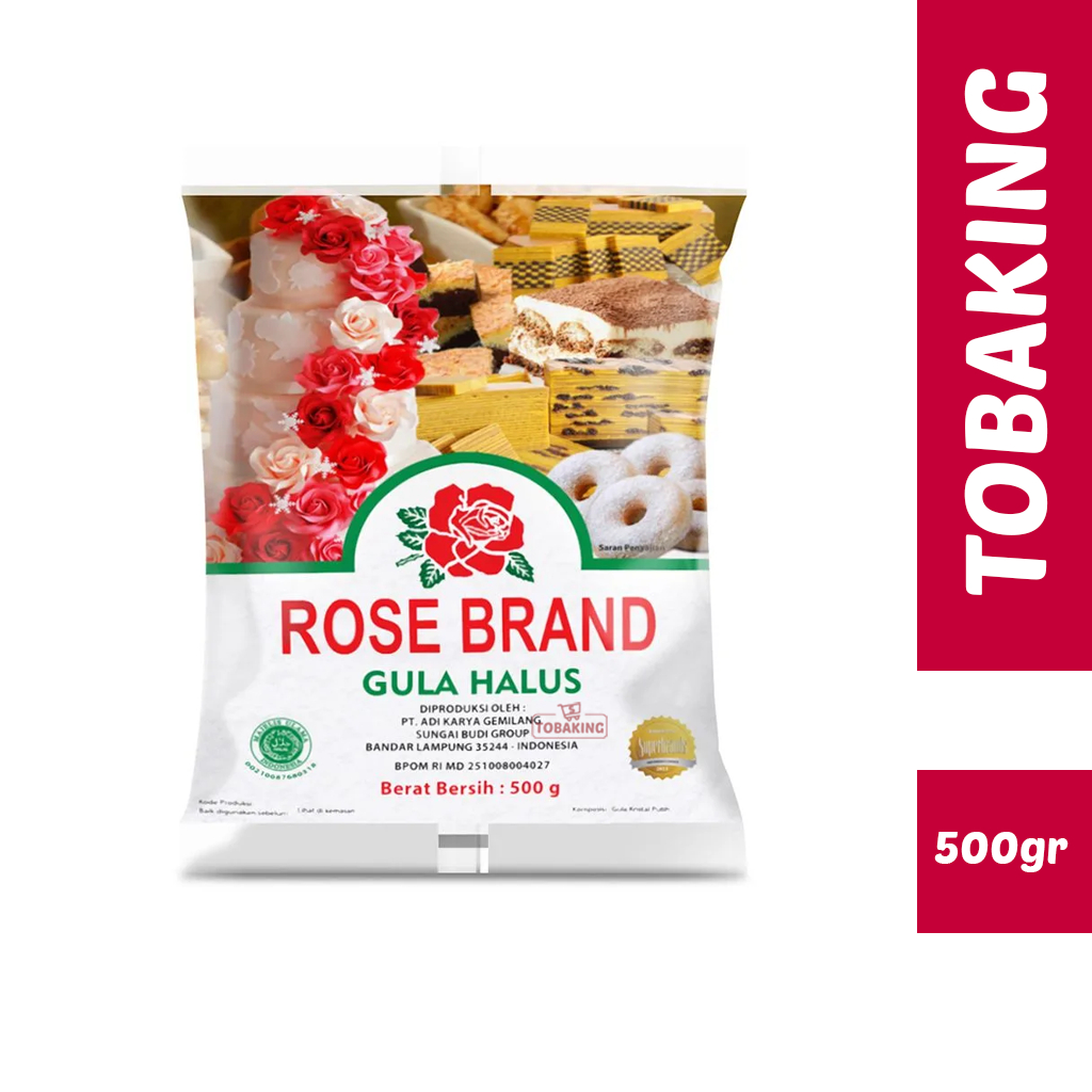 

Gula Halus Rose Brand 500gr Gula Rosebrand Gula Bubuk Gula Tepung