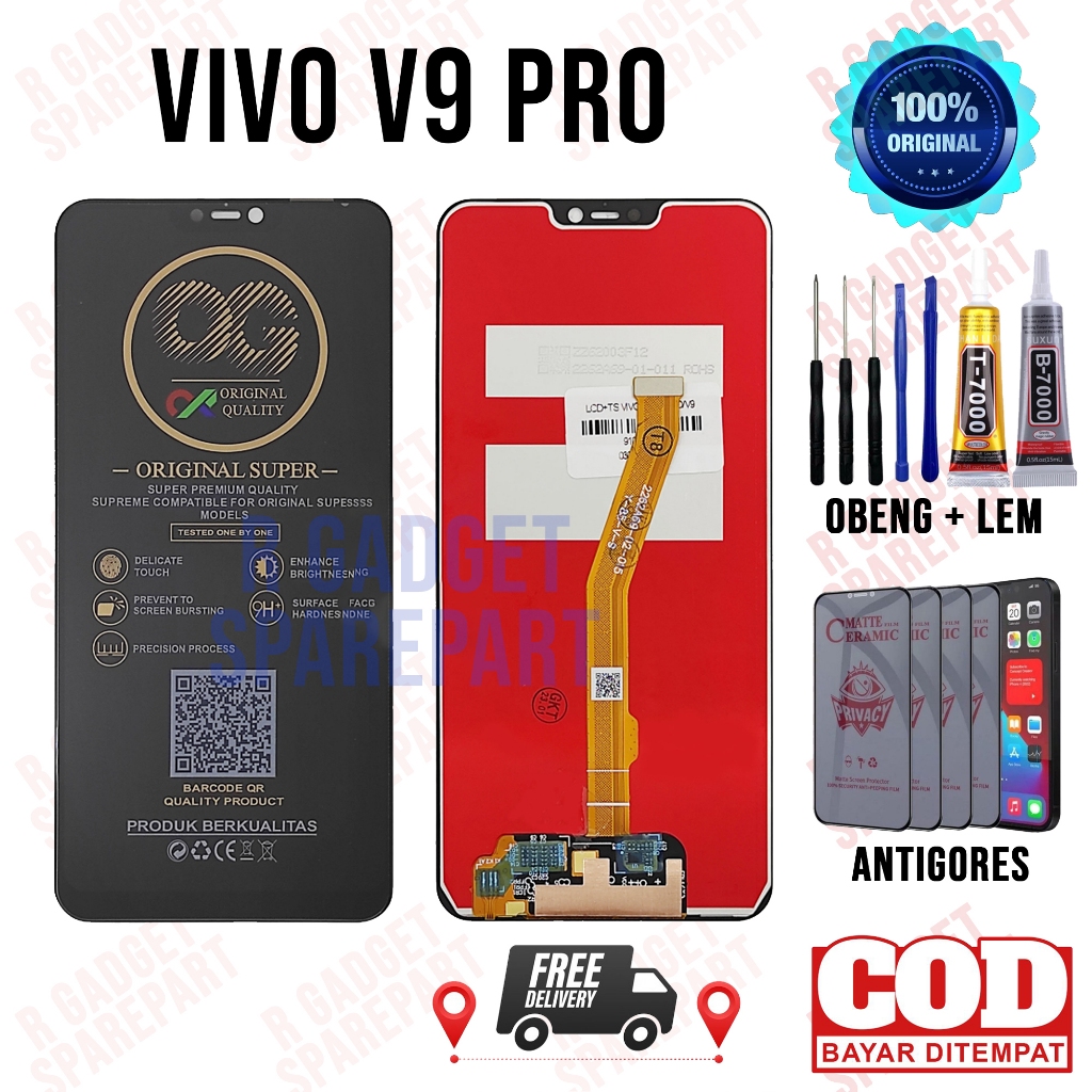 Lcd Vivo V9 Pro Original OEM Quality Lcd Touchscreen Vivo V9 Pro Fullset