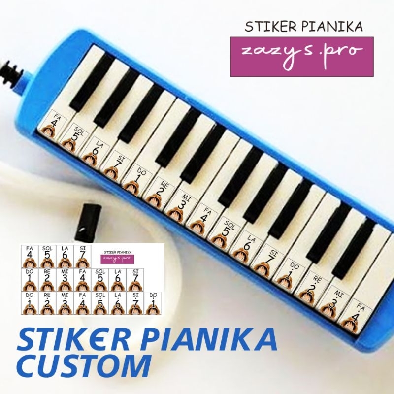 

Sticker Pianika Bisa Custom Gambar