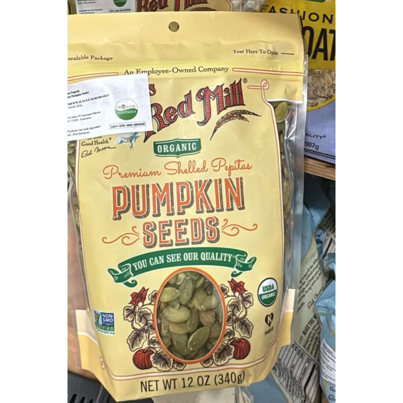 

BRM Organic Pumpkin Seeds 340gr