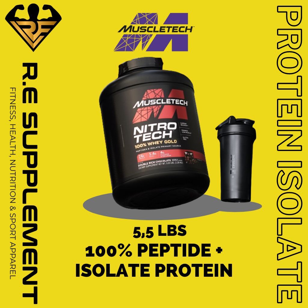 Muscletech Nitrotech Whey Gold 5 Lbs Whey Protein Isolate