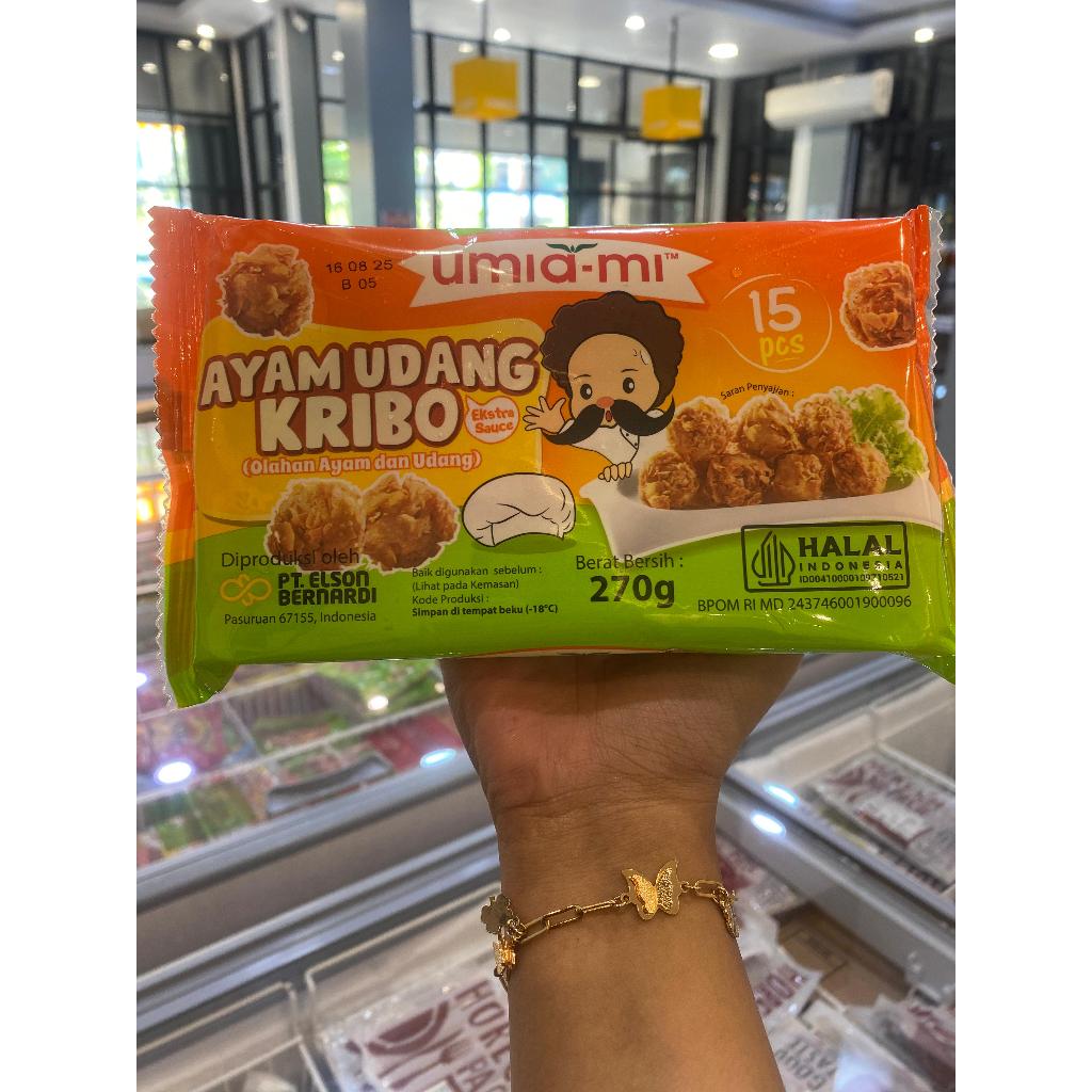 

UMA AYAM UDANG KRIBO 270G