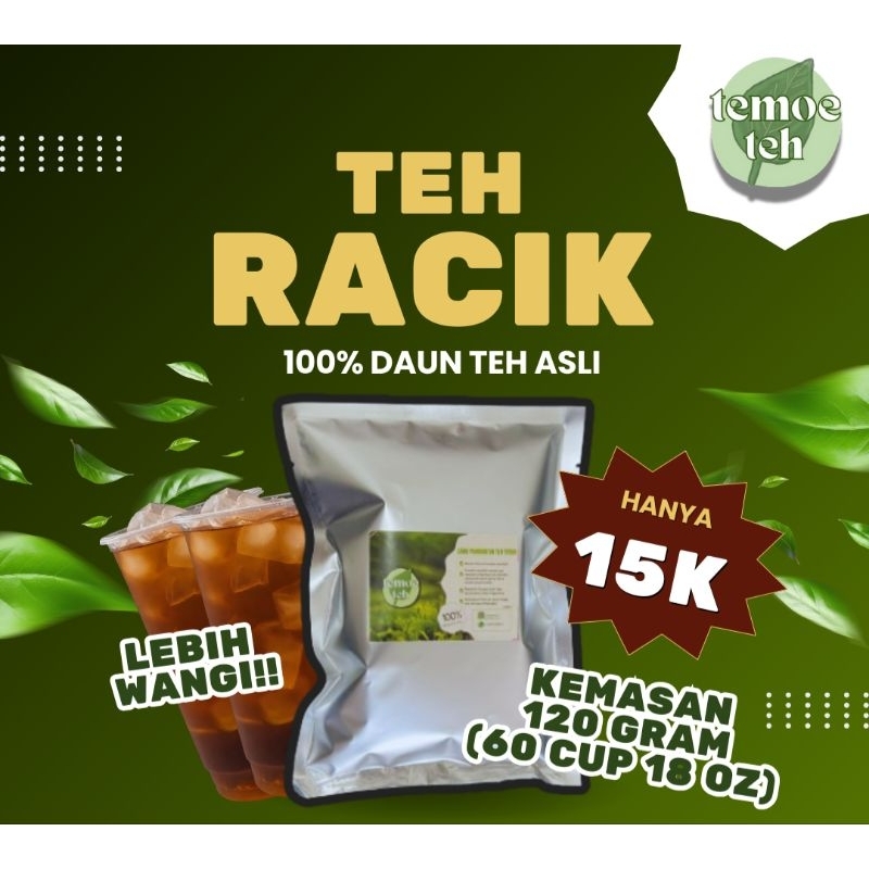 

[TEMOE TEH] Teh Racik Wasgitel Es Teh Solo