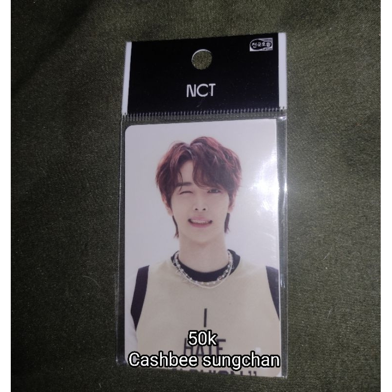 Cashbee official Sungchan NCT RESONANCE
