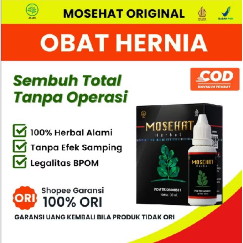 Mosehat OBAT HERNIA Paling Ampuh Original, Obat Turun Berok Pria dan Wanita