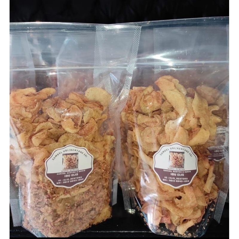 

Keripik Kentang Ebi atau Sambal Ubi