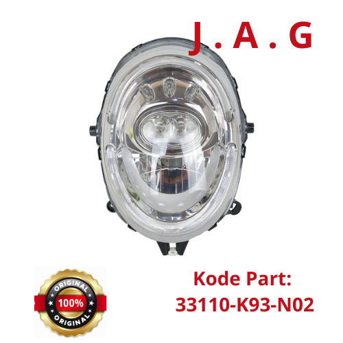 Lampu Depan (Reflektor) 33110-K93-N02 Honda Scoopy eSP K93