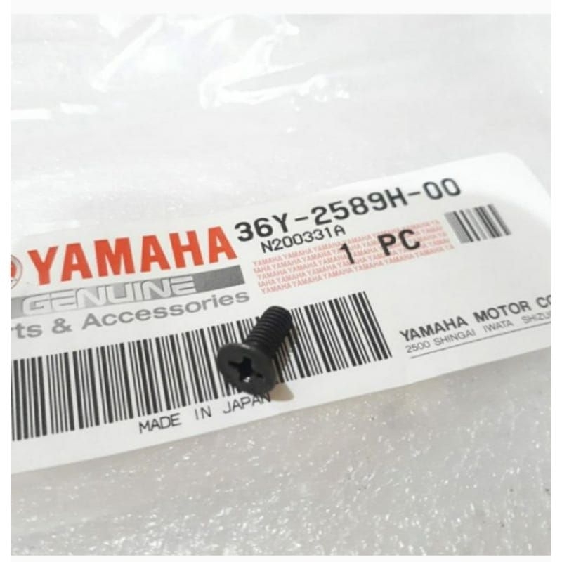 100%ORI Baut Tutup Master Rem All Yamaha (2 pcs) 36Y-2589H-00