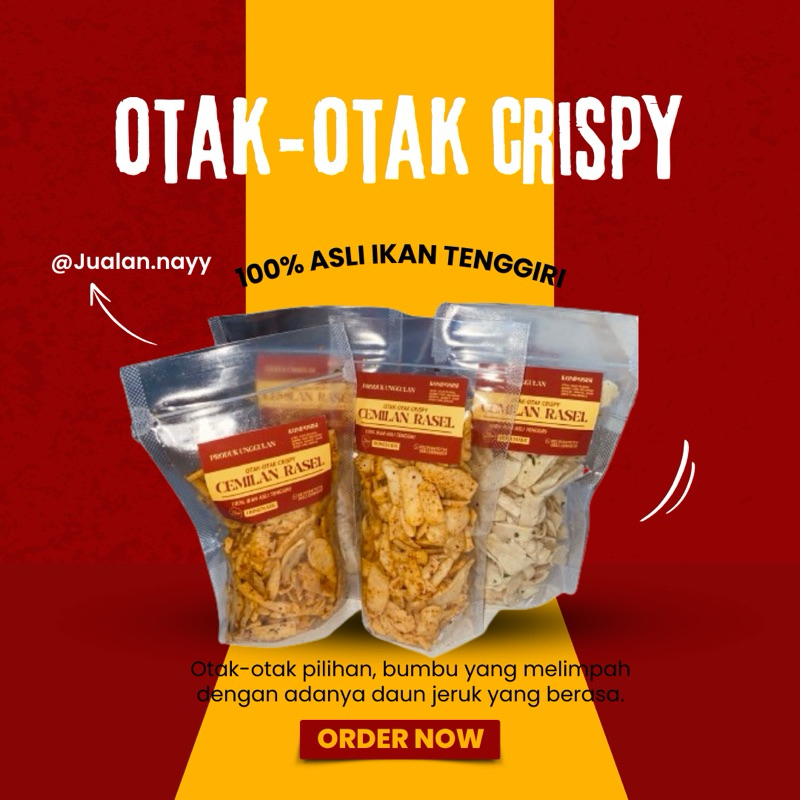 

OTAK OTAK CRISPY || OTAK OTAK RENYAH PEDAS DAUN JERUK || OTAK OTAK IKAN TENGIRI